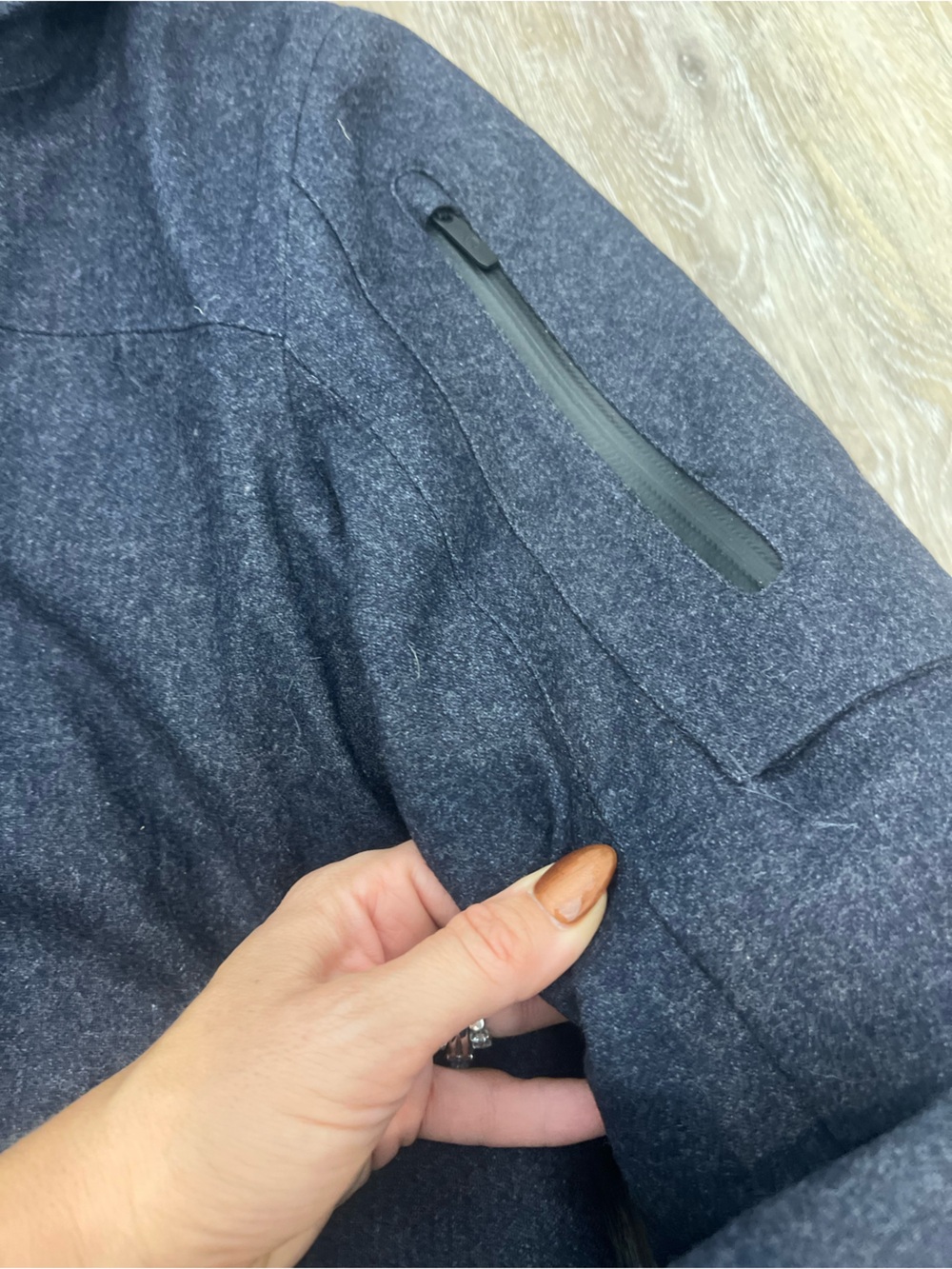 🔥1 HOUR SALE🔥NWT LULULEMON WINTER WARRIOR WOOL PUFFER JACKET - Picture 10 of 11